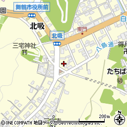 京都府舞鶴市北吸749周辺の地図