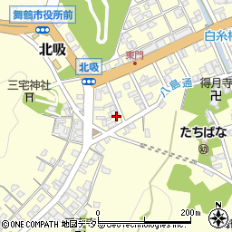 京都府舞鶴市北吸748周辺の地図