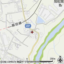 長野県飯田市長野原642周辺の地図