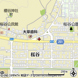 鳥取県鳥取市桜谷180-3周辺の地図