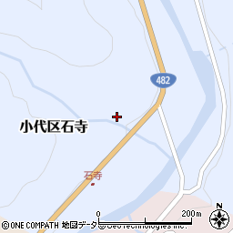 兵庫県美方郡香美町小代区石寺134周辺の地図