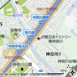 ＺＯＯＭＹＯＫＯＨＡＭＡＥＡＳＴ周辺の地図