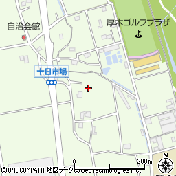 神奈川県厚木市三田1666周辺の地図