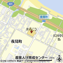 株式会社丸合　弓ヶ浜店周辺の地図