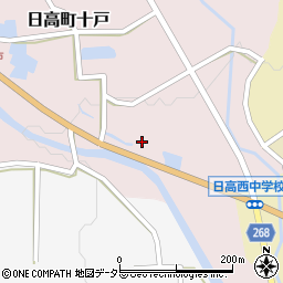 兵庫県豊岡市日高町十戸315周辺の地図