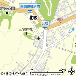 京都府舞鶴市北吸757周辺の地図