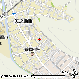 京都府舞鶴市矢之助町25-2周辺の地図