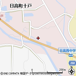 兵庫県豊岡市日高町十戸314周辺の地図