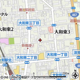 東京海上日動みずたま介護ＳＴ大和ケアプランセンター周辺の地図