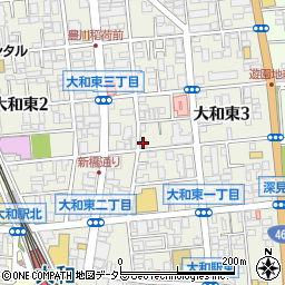 東京海上日動みずたま介護ＳＴ大和ケアプランセンター周辺の地図