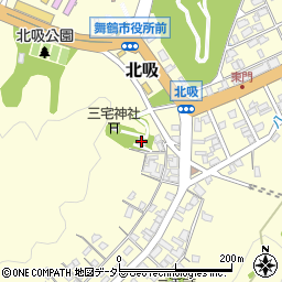 京都府舞鶴市北吸759周辺の地図