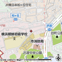 中山荘周辺の地図