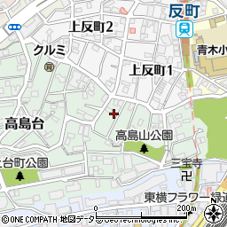 神奈川県横浜市神奈川区高島台11-19周辺の地図