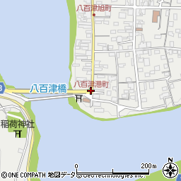 八百津港町周辺の地図