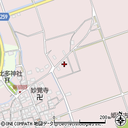 滋賀県長浜市高月町東柳野605周辺の地図