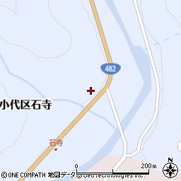 兵庫県美方郡香美町小代区石寺118周辺の地図