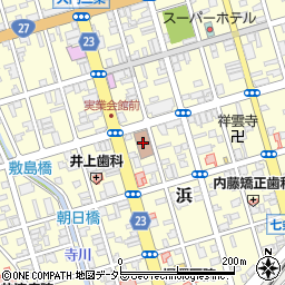 東舞鶴郵便局周辺の地図