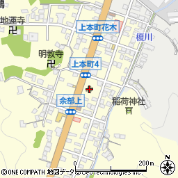 ローソン中舞鶴店周辺の地図