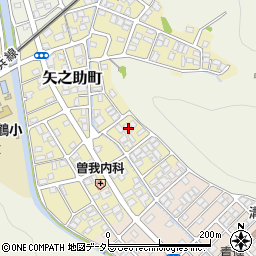 京都府舞鶴市矢之助町25周辺の地図