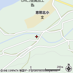 岐阜県恵那市長島町久須見495周辺の地図