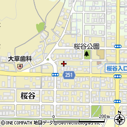 鳥取県鳥取市桜谷351-3周辺の地図