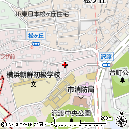 神奈川県横浜市神奈川区沢渡41-4周辺の地図