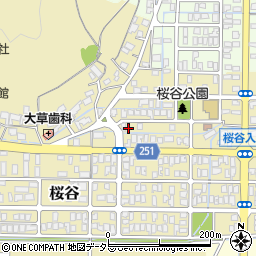 鳥取県鳥取市桜谷351周辺の地図