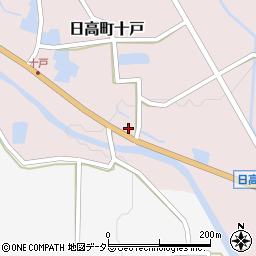 兵庫県豊岡市日高町十戸54周辺の地図
