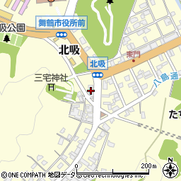 京都府舞鶴市北吸723周辺の地図