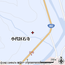 兵庫県美方郡香美町小代区石寺140周辺の地図