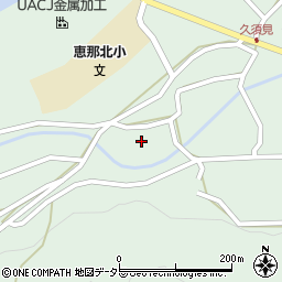 岐阜県恵那市長島町久須見485周辺の地図