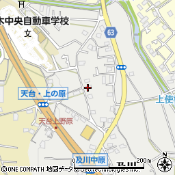 神奈川県厚木市及川1227周辺の地図