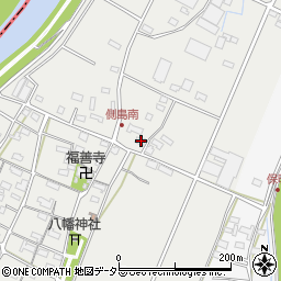 岐阜県関市側島264周辺の地図