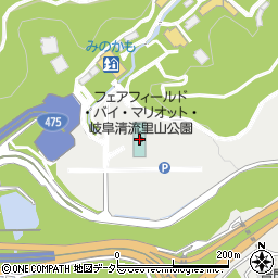 フェアフィールド・バイ・マリオット・岐阜清流里山公園周辺の地図