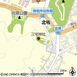 京都府舞鶴市北吸214周辺の地図