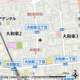 ホシザキ湘南株式会社　大和営業所周辺の地図