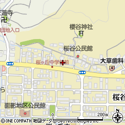 鳥取県鳥取市桜谷138周辺の地図
