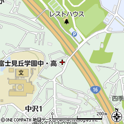 神奈川県横浜市旭区中沢1丁目19周辺の地図