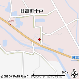 兵庫県豊岡市日高町十戸311周辺の地図
