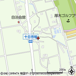 神奈川県厚木市三田1750周辺の地図