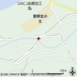 岐阜県恵那市長島町久須見494周辺の地図