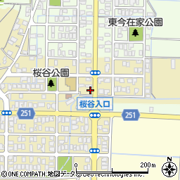 鳥取県鳥取市桜谷8-37周辺の地図