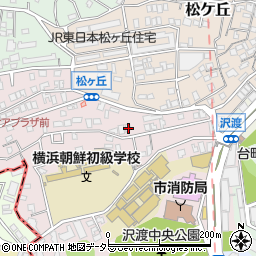 神奈川県横浜市神奈川区沢渡49周辺の地図