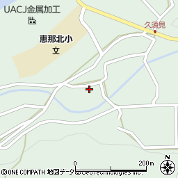 岐阜県恵那市長島町久須見483周辺の地図