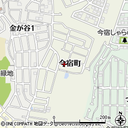 神奈川県横浜市旭区今宿町周辺の地図