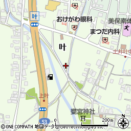 鳥取県鳥取市叶周辺の地図