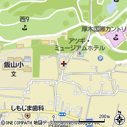 神奈川県厚木市飯山4383周辺の地図