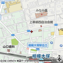 鍵屋カギ丸大和駅前店周辺の地図