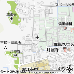 島根県松江市外中原町鷹匠町134周辺の地図