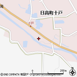 兵庫県豊岡市日高町十戸104周辺の地図